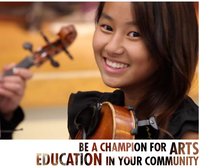 Be a Champion for Arts Education in Your Community